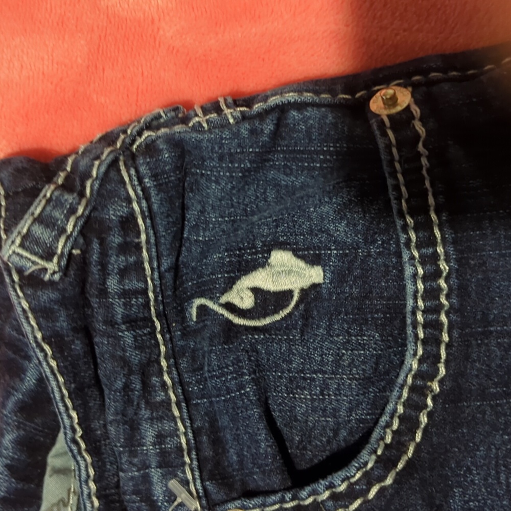 Baby Phat cuffed Capri Size 7 - Picture 3 of 7